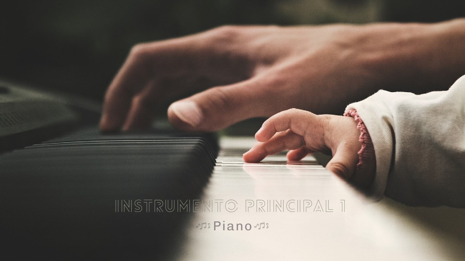 Instrumento Principal I - Piano