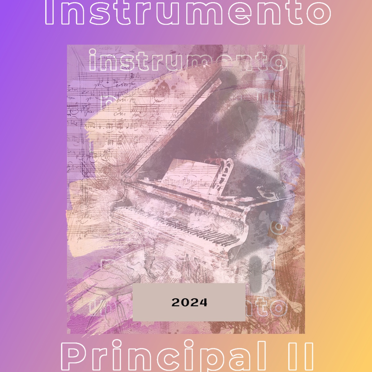 Instrumento Principal II - Piano